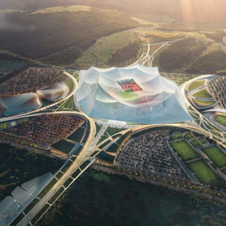 Ca în filmele SF! Cum va arăta și cât va costa cel mai mare stadion din lume: imagini spectaculoase
