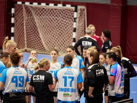 CSM București – Gloria Bistrița, de la 16:00 pe Pro Arena și VOYO. Finala Cupei României la handbal feminin.