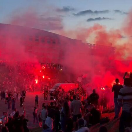 Fanii lui U Cluj au onorat promisiunea! Momente spectaculoase din derby-ul cu CFR: unde s-au adunat