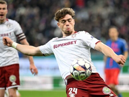 Andrei Borza, inclus pe lista Golden Boy! Ce loc ocupă jucătorul de la Rapid?