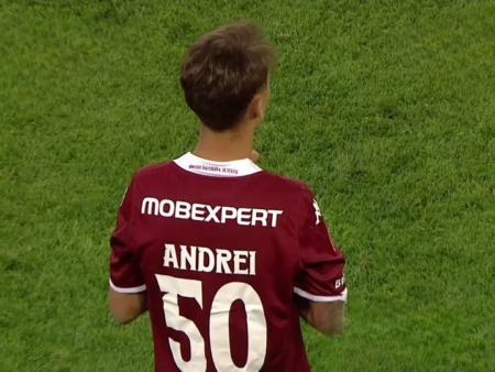 „Măcar asta să rămână”. Reacția de moment după debutul lui Andrei Șucu în Superligă