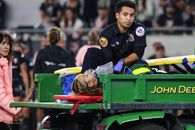 Fotbalista s-a prăbușit pe teren în timpul meciului și a fost imediat operată