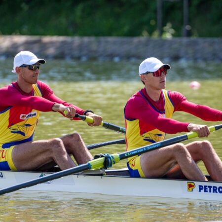 Bărcile României au stabilit încă două recorduri de timp la Europenele de canotaj de la Plovdiv » Urmează finalele