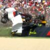 Accident terifiant în prima sesiune de calificări de la Imola: Mașina s-a răsucit la 240 km/h