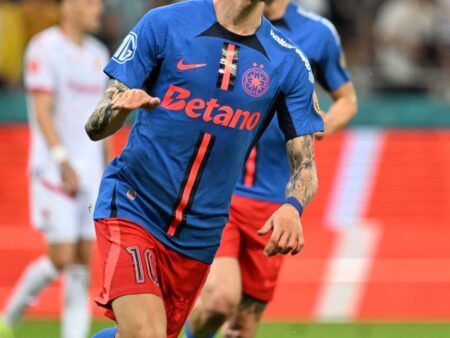 Tavi Popescu a strălucit în derby! „Dublă” spectaculoasă împotriva lui Dinamo după 7 luni de așteptare.