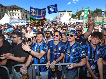 Fascinant! Peste 20.000 de fani ai lui Inter, fără bilet la finală, au „invadat” Münchenul