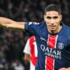 Achraf Hakimi sărbătorește calificarea în finala UEFA Champions League. Reacția impresionantă a marocanului.