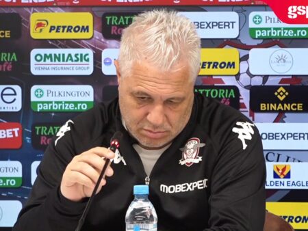 Șumudică și Mihai Stoica, într-un „război” fără sfârșit: „Vasalul a ieșit, campionatul e decis de la începutul play-off-ului!”