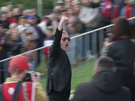 Mihai Stoica, Omul în Negru, la sărbătoarea titlului! Charalambous și Pintilii s-au alăturat lui.
