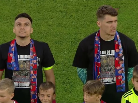 U Cluj, gest de fair-play în meciul cu FCSB: anunțuri la stația de amplificare și tricouri și eșarfe oferite galeriei