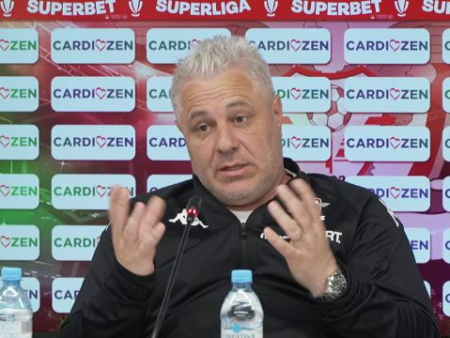 Marius Șumudică a reacționat la declarațiile lui Gigi Becali în cadrul conferinței de presă.