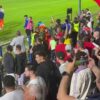 Metaloglus – Poli Iași 1-0. Fericire în peluză după reușita lui Dragoș Huiban.