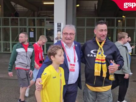 Mihai Stoichiță, prezent la partida Austria-România: „Trebuie să învingem. Sunt sigur că vom avea o evoluție bună”