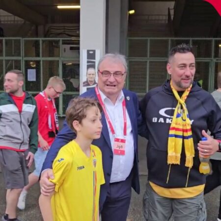 Mihai Stoichiță, prezent la partida Austria-România: „Trebuie să învingem. Sunt sigur că vom avea o evoluție bună”