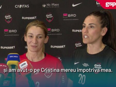 Carmen Martin, Cristina Vărzari și Adina Meiroșu au vorbit la meciul de retragere al Cristinei Neagu: „Nu cred că voi mai trăi o experiență similară”