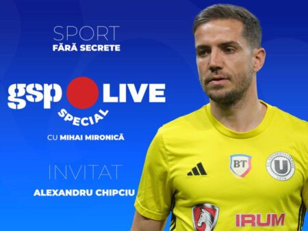 Apariție neobișnuită la GSP Live Special » Alex Chipciu, invitatul lui Mihai Mironică