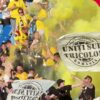 Spania U21 – România U21: Spectacol în tribună, suporterii români au iluminat Tehelne Pole cu torțe
