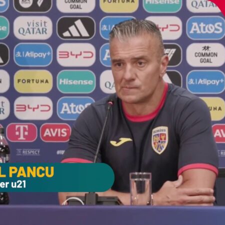 Daniel Pancu, după înfrângerea cu Spania: „Sper ca mulți să obțină contracte în această parte a Europei, unde se joacă fotbal”