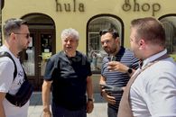 Imagini de senzație cu Mircea Lucescu în centrul Bratislavei!