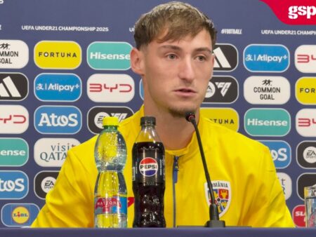 Constantin Grameni, înaintea meciului România U21 – Slovacia U21: „Avem încredere. Am demonstrat în partidele recente că nu suntem departe de echipele din Occident.”