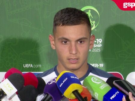 Ionuț Cercel, fundașul de la FCSB, după înfrângerea cu Spania: „Suntem dezamăgiți, am fost superiori în repriza a doua”
