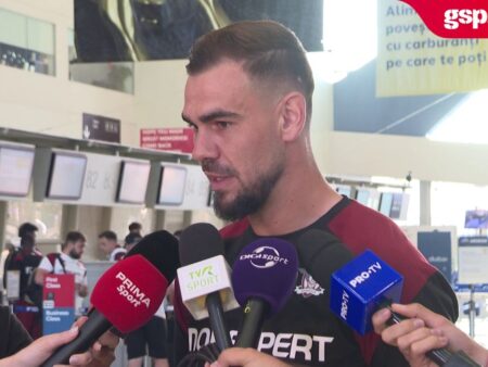 Koljic, atacantul de la Rapid: „Îmi doresc un sezon cât mai reușit”