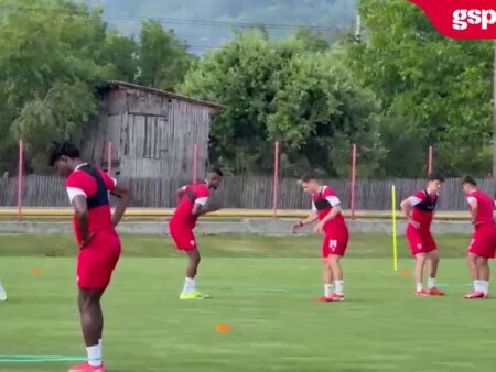 Antrenamentul lui Kopic în cantonamentul lui Dinamo: „Câinii” se pregătesc la Curtea de Argeș