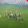 Danemarca U19 – România U19 0-3 » Jucătorii naționalei au sărbătorit cu o horă pe stadion după victoria de această seară