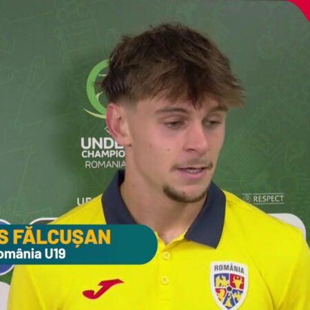 Danemarca U19 – România U19 0-3 » Darius Fălcușan: „Sunt încrezător că putem ajunge în finală”
