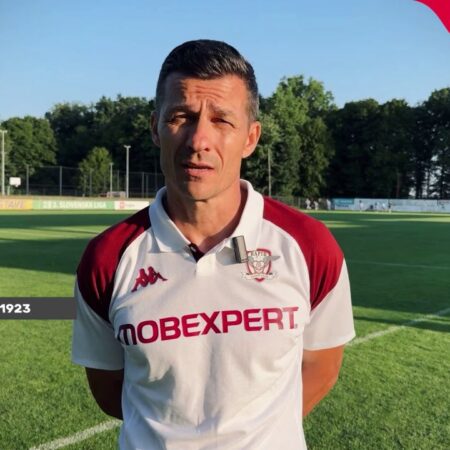 Constantin Gâlcă, declarații după primul amical al Rapidului în Slovenia, împotriva muntenegrenilor de la Buducnost