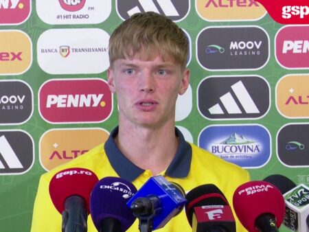 Emanuel Marincău, fundașul echipei naționale U19, înainte de confruntarea cu Olanda: „Suntem pregătiți, vom beneficia de sprijinul unui public numeros”