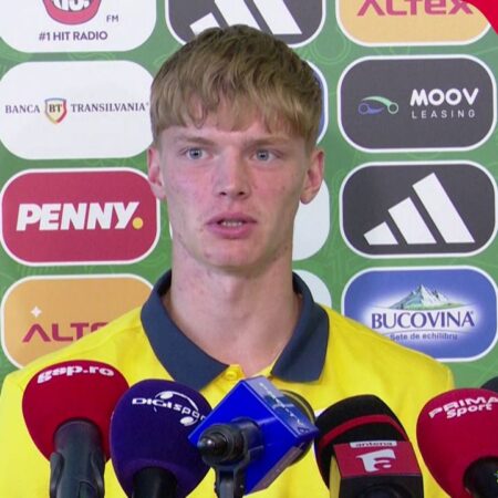 Emanuel Marincău, fundașul echipei naționale U19, înainte de confruntarea cu Olanda: „Suntem pregătiți, vom beneficia de sprijinul unui public numeros”