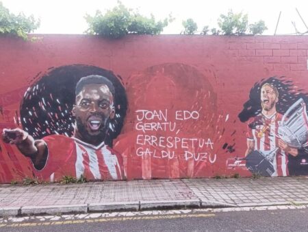 Nico Williams a fost eliminat din pictura murală emblematică, după ce s-a aflat că dorește să meargă la Barcelona: „Ne-ai pierdut respectul”