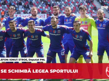 Ionuț Stroe, fost ministru al Sportului, la GSP Live: „Statul nu trebuie să finanțeze sportul profesionist cu fonduri publice. Este o problemă de concurență neloială.”