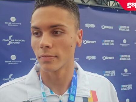 David Popovici, MEDALIE DE BRONZ la 50 de metri liber la Europenele U23: „Nu sunt un mare fan al acestei probe”