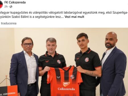 Csikszereda, promovată în Superligă, comunică exclusiv în limba maghiară. Președintele clubului promite: „Vom rezolva”