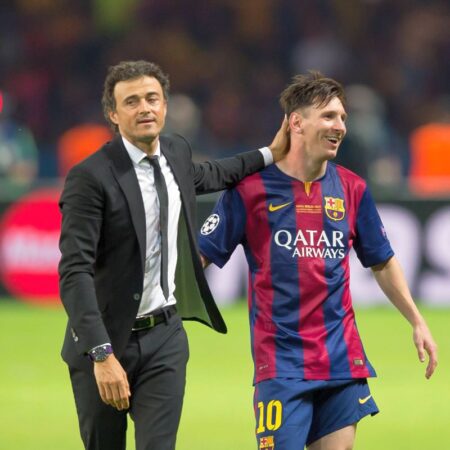Luis Enrique îi aduce omagiu lui Leo Messi, înaintea duelului de cinci stele de la Mondialul cluburilor