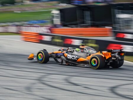 Dominația McLaren în a doua sesiune de antrenamente din Austria » Lando Norris și Oscar Piastri își iau revanșa