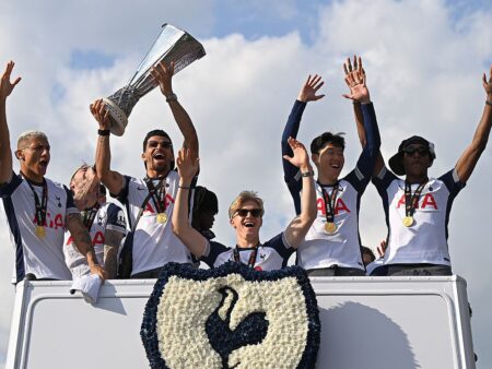 Tottenham l-a achiziționat cu 45 de milioane de euro după ce a marcat 3 goluri în 20 de meciuri.