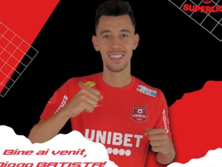 Jucătorul format la Benfica și Sporting a fost prezentat oficial în Liga 1