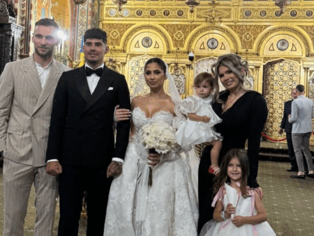 Imagini uimitoare de la nunta lui Florinel Coman » Fostul selecționer îi este naș + Motivul alegerii unei zile de joi pentru nuntă: „Codul divin”