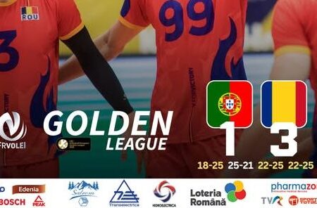 România a învins Portugalia (3-1) în Golden League
