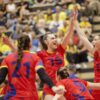 România pe primul loc! Naționala de volei feminin s-a calificat în semifinalele Golden European League.