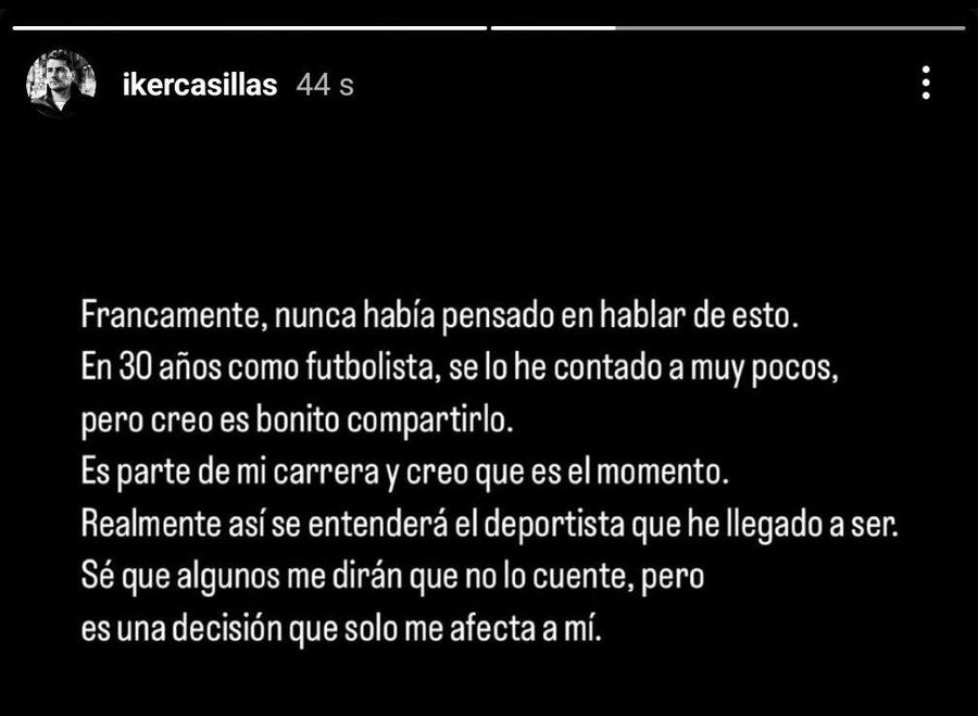 Mesajul lui Iker Casillas Mesaj bizar postat de Iker Casillas, șters imediat după