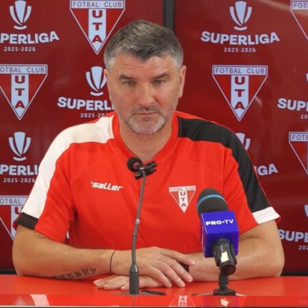 Adrian Mihalcea, prezentat la UTA » A adus jucători de la CFR și își dorește doi fotbaliști de la FCSB: „Mi-ar plăcea să-i am”