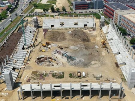 Austeritate? Nu aici! Gazeta a vizitat șantierul stadionului din România, unde lucrările progresează rapid: „Am depășit jumătatea”