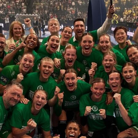 Gyor a învins în finala Ligii Campionilor la handbal feminin » Maghiarele au avut o dominație clară în meci.