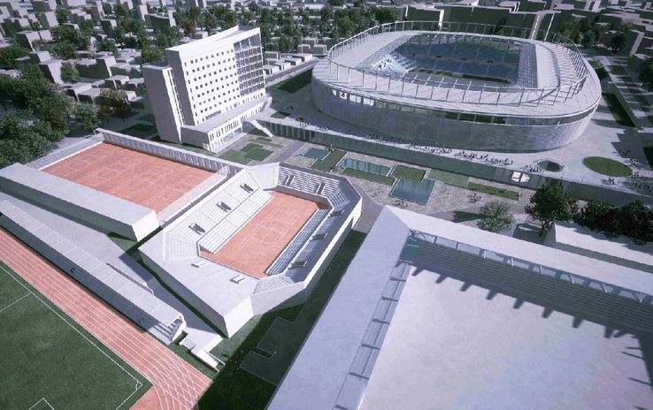 Proiectul stadionului din Constanța