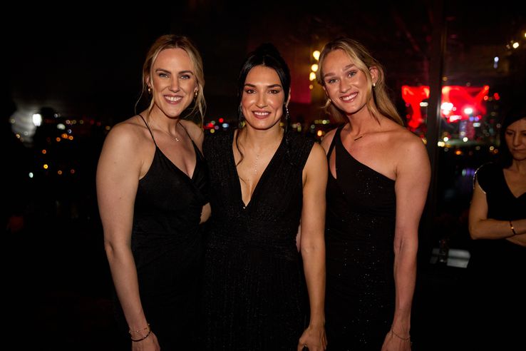 Emilie Arntzen, Cristina Neagu și Evelina Eriksson