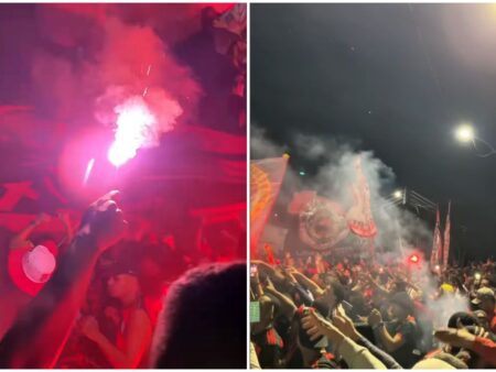 Incidente în timpul plecării lui Flamengo către Campionatul Mondial al Cluburilor